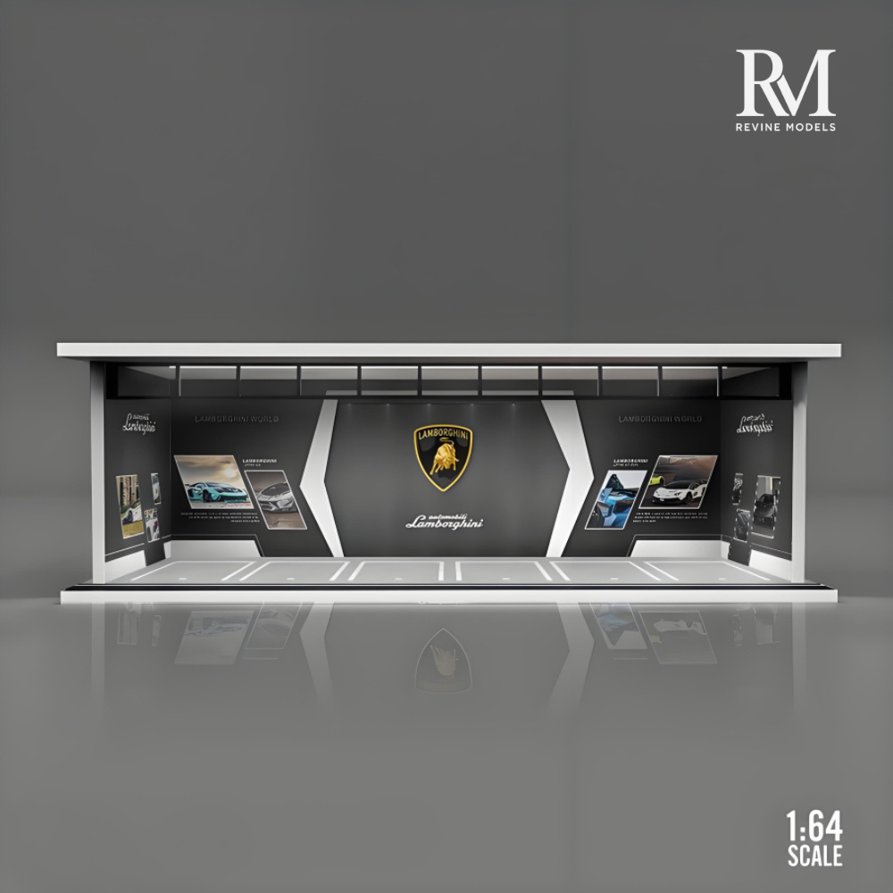 Hot Wheels Display Case 1/64 Scale LED Garage – Diecast Car Display for Collectors